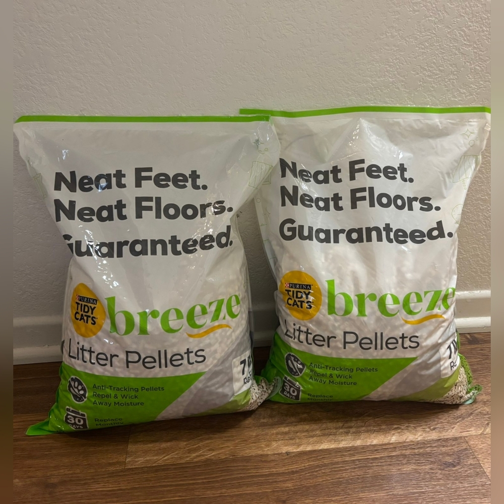 Purina Tidy Cats Breeze Cat Litter Pellets (2) NEW!